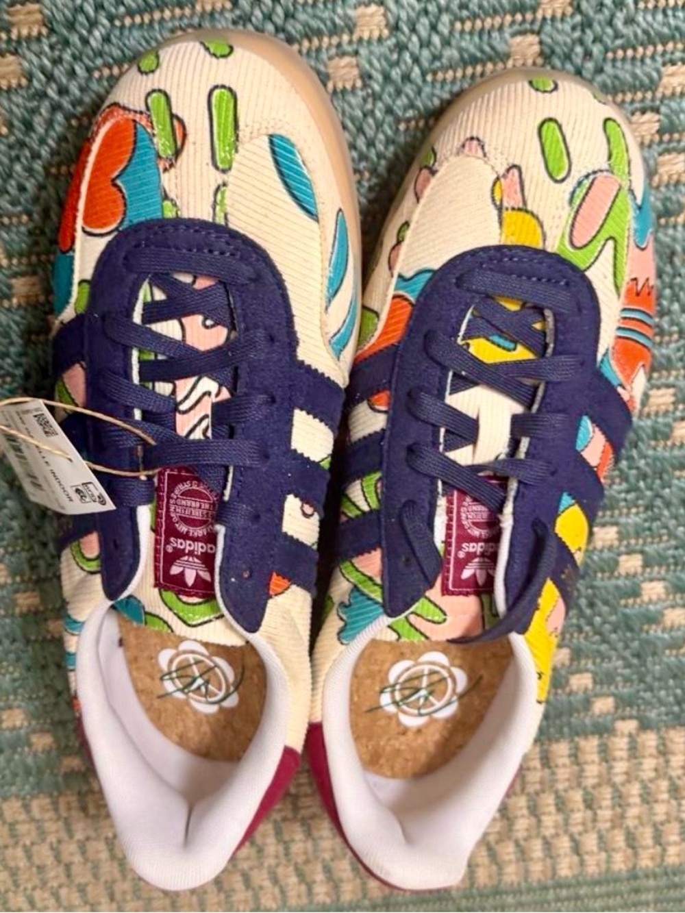 adidas M/W Sean Wotherspoon x
Gazelle Indoor 'Kaleidoscopic Lens' - Picture 3 of 8